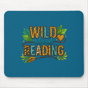 Tapis De Souris Folle de lecture de livres et de bibliophile