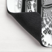 Tapis De Souris Foncé-Obscurité écrite dans le kanji (Coin)