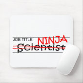 Tapis De Souris Fonction Ninja - scientifique (Avec souris)