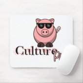 Tapis De Souris Fonctionnaire de porc de culture (Avec souris)