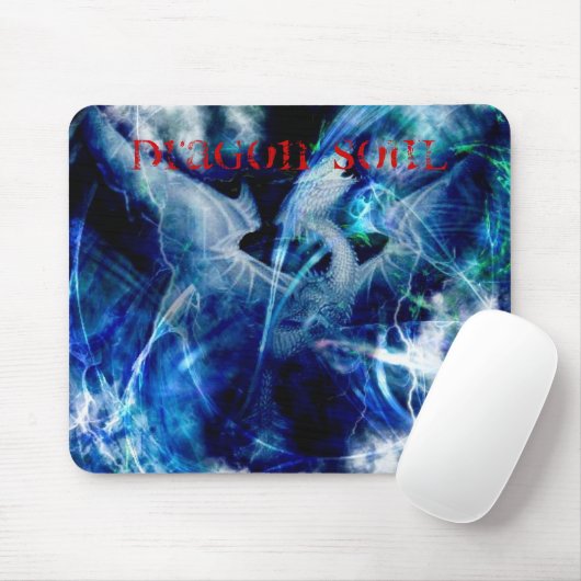 Tapis De Souris Fonctionnaire Mousepad d'âme de dragon (Avec souris)