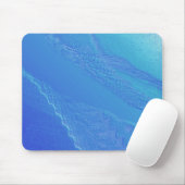 Tapis De Souris Fond Bleu (Avec souris)