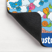Tapis De Souris Fond de bébés animaux (Coin)
