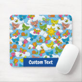 Tapis De Souris Fond de bébés animaux (Avec souris)