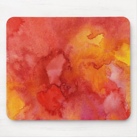Tapis De Souris Fond de peinture d'aquarelle (Devant)