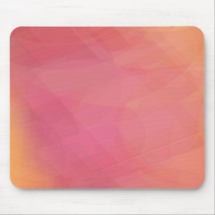 Tapis De Souris Fond géométrique rose et jaune abstrait