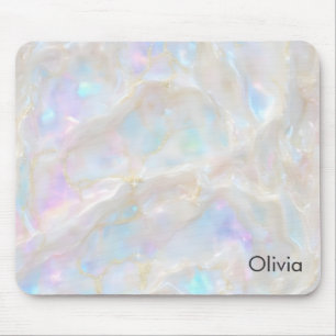 Tapis De Souris Fond iridescent Opale scintillante
