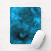 Tapis De Souris Fond polygonal abstrait bleu (Avec souris)