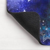 Tapis De Souris Fond spatial avec étoiles (Coin)