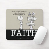 Tapis De Souris Fondation de la foi Souris (Avec souris)