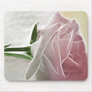 Tapis De Souris Fondements simples de rose de rose