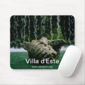 Tapis De Souris Fontaine de la Villa d'Este Cherub Mousepad (Avec souris)