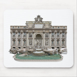 Tapis De Souris Fontana di Trevi : Fontaine de TREVI : modèle 3D :