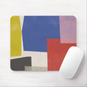Tapis De Souris Foolscap - Colorblocs modernes (Avec souris)