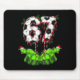 Tapis De Souris Football 67 Six Seven Drôle Gen Alpha Meme Drip Ch