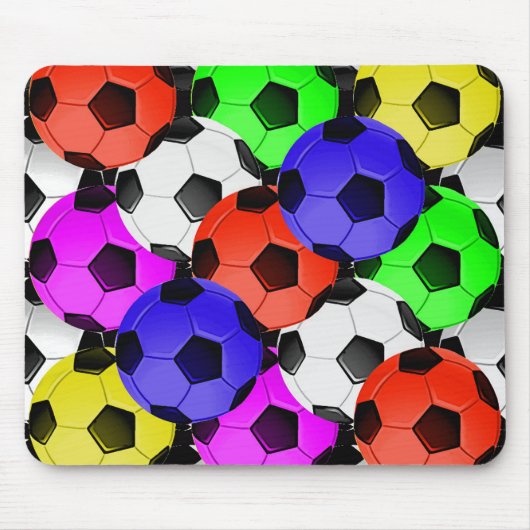 Tapis De Souris Football américain multicolore (Devant)