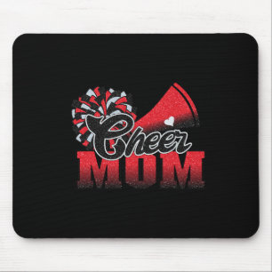 Tapis De Souris Football Cheval Maman Rouge Pom Noir Leopard 1