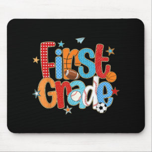 Tapis De Souris Football de baseball de 1ère année S