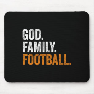 Tapis De Souris Football de famille Dieu