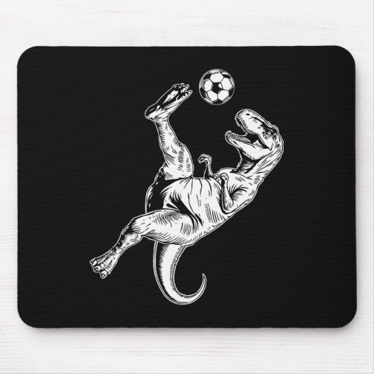 Tapis De Souris Football Dinosaur Enfants Garçons Hommes Football  (Devant)