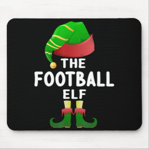 Tapis De Souris Football Elf Noël Famille Correspondant Pyjamas El