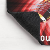 Tapis De Souris Football flamand ; Rouge (Coin)