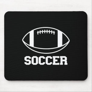 Tapis De Souris Football Football Graphique Maillot de Foot 