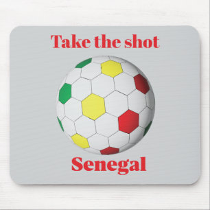 Tapis De Souris Football Sénégalais
