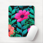Tapis De Souris Foral Et Glamour Motif Sans Maille Printemps Natur (Avec souris)