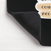 Tapis De Souris Force Dans Le Courage De Vulnérabilité Dans Le Sti (Coin)