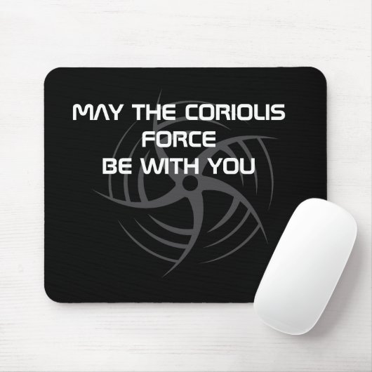 Tapis De Souris Force de Coriolis (Avec souris)