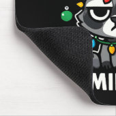 Tapis De Souris Forced Family Fun – Funny Sarcastic Raccoon Xmas C (Coin)