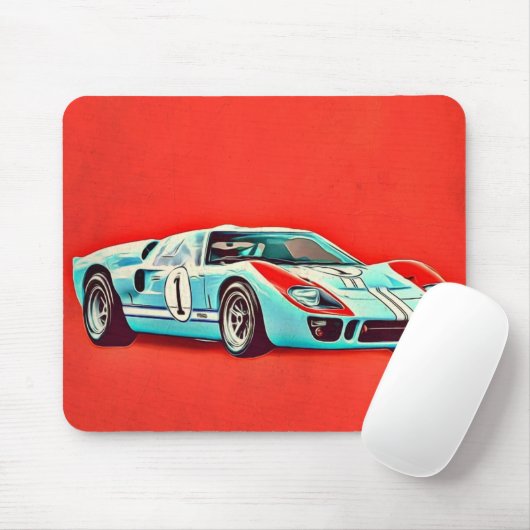 Tapis De Souris Ford GT40 (Avec souris)