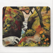 Tapis De Souris Forest Brook par August Macke Expressionnisme Vint (Devant)