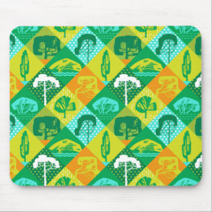 Tapis De Souris Forest patchwork