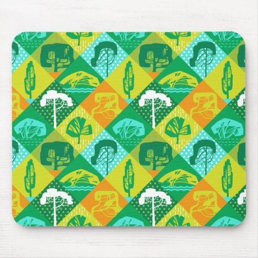 Tapis De Souris Forest patchwork (Devant)