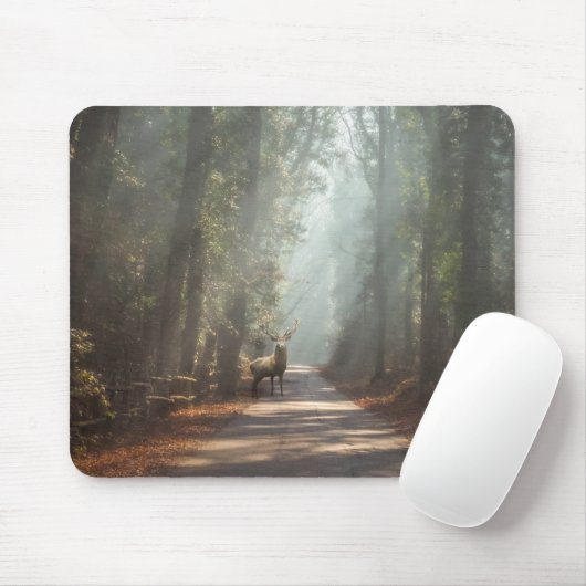 Tapis De Souris Forêt | Bois (Avec souris)