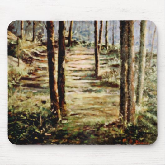 Tapis De Souris Forêt/Bois (Devant)