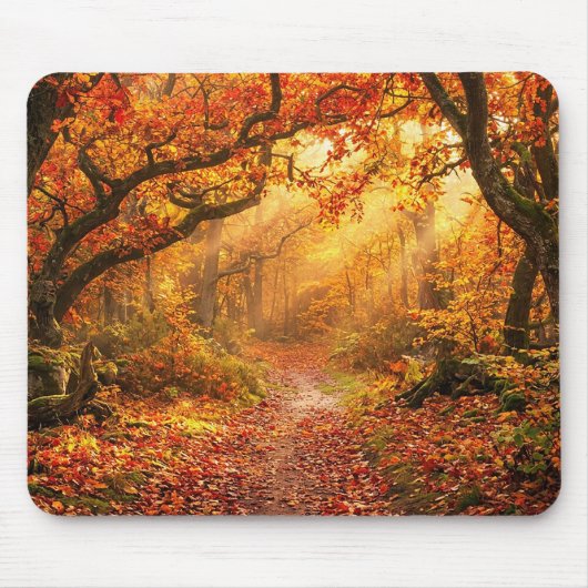 Tapis De Souris Forêt d'automne (Devant)