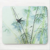 Tapis De Souris Forêt de bambou - vert (Devant)