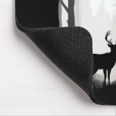 Tapis De Souris Forêt de cerfs faune (Coin)