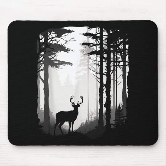 Tapis De Souris Forêt de cerfs faune (Devant)