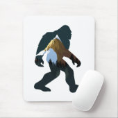 Tapis De Souris Forêt de nuit Bigfoot (Avec souris)