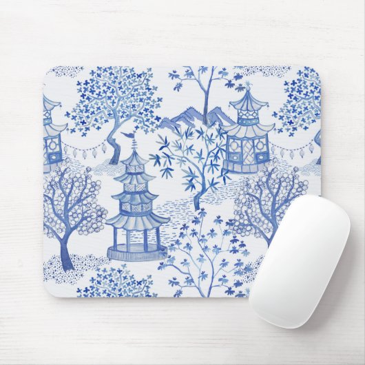 Tapis De Souris Forêt de pagoda (Avec souris)