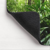 Tapis De Souris Forêt de pluie dominicaine I Nature verte tropical (Coin)