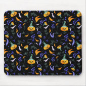Tapis De Souris Forêt d'Halloween Mousepad (Devant)
