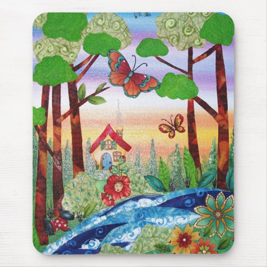 Tapis De Souris Forêt d'imaginaire (Devant)