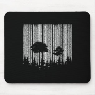 Tapis De Souris Forêt en bandes Forêt Protection de l'environnemen
