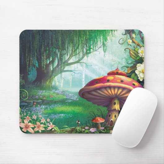 Tapis De Souris Forêt enchantée (Avec souris)