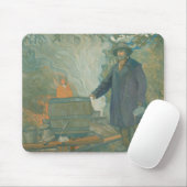 Tapis De Souris Forêt encore Moonshiners White Lightning Liquor (Avec souris)